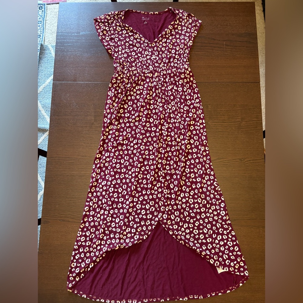 Isabel Maternity Faux Wrap Dress